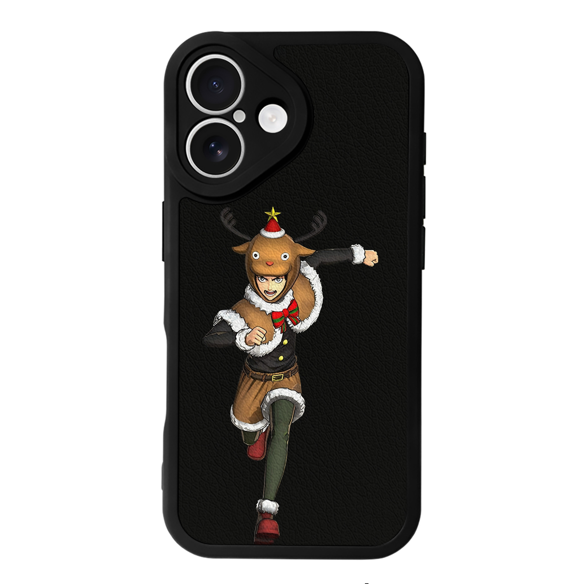 （画像用） 進撃の巨人 エレン･イェーガー Attack on Titan Eren Jäger 【iPhone 16シリーズ対応】シリコンスマホケース（レザー調） 材質：シリコン